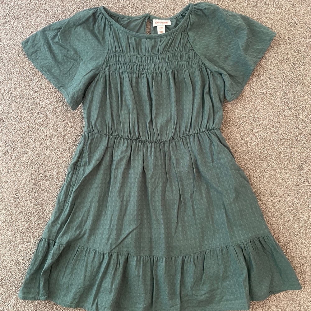 GUC Cat & Jack Green Dress - Girls’ Size 8